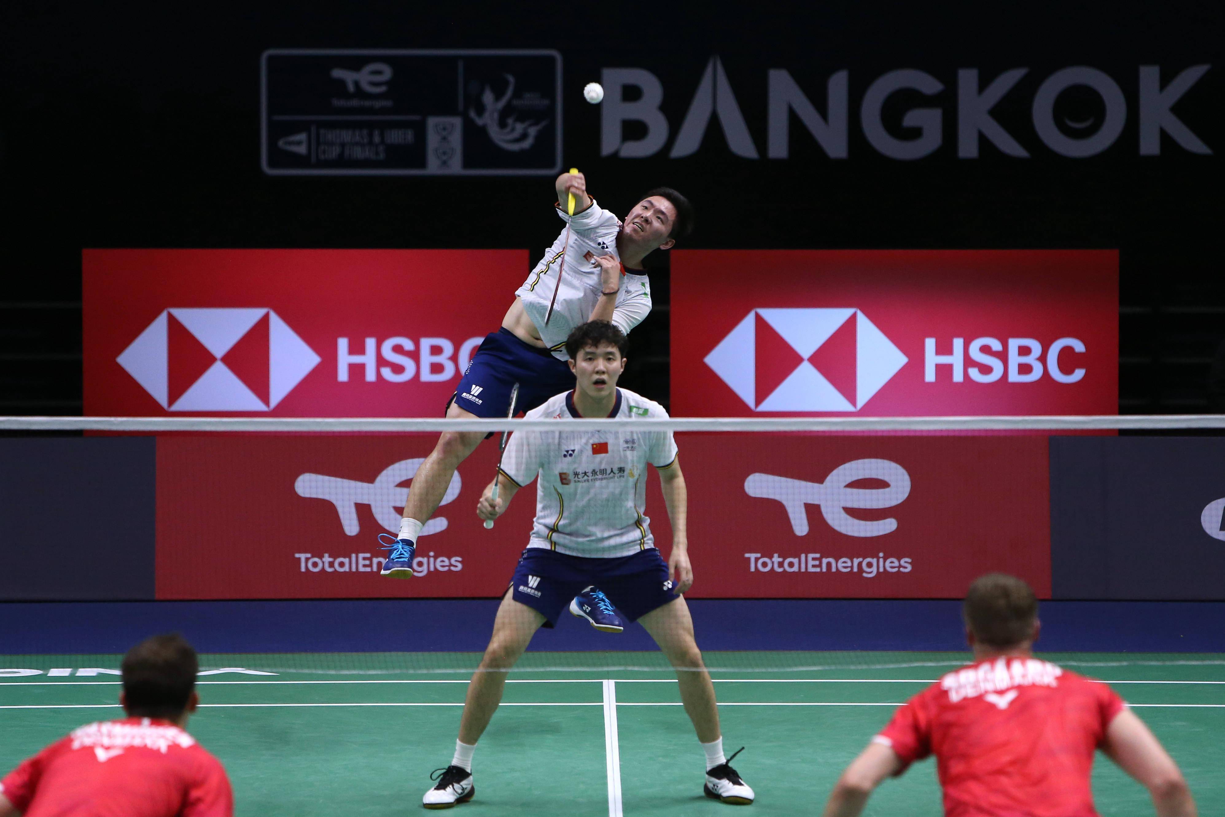 印尼队鏖战丹麦队，黄鸭组合刷新纪录